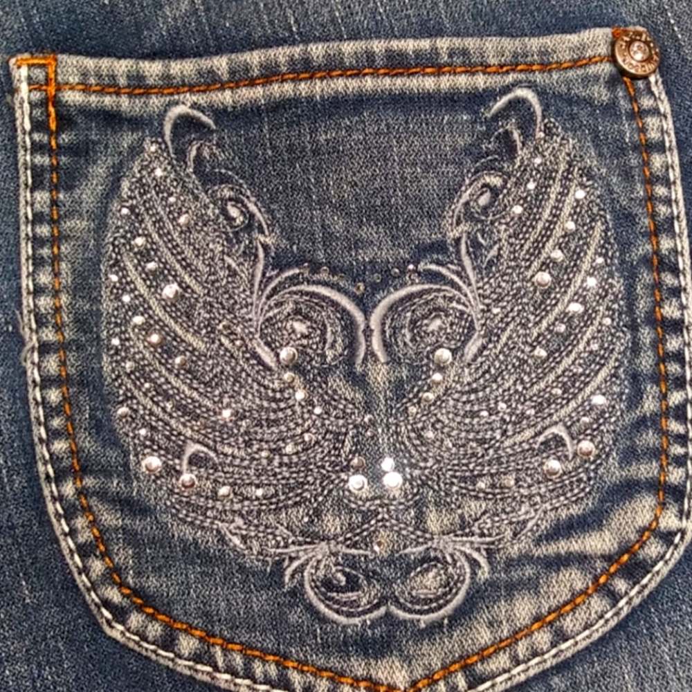 Limited Edition Women's Harley-Davidson Crystal Embellished Jeans